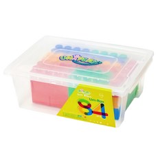 UNiPLAY 抗菌軟積木 Uni-Box 收納組 84片裝, UN3084, 1盒