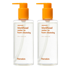 Hanskin 黑頭清潔溫和泡沫潔面露, 250ml, 2瓶
