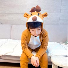 童款馴鹿魯道夫連身裝