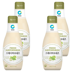 청정원 프레시 마요네즈, 500g, 4개