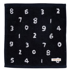 MARUSHIN 丸真 SOU SOU 京都新和風今治洗臉巾，100%純棉，日本製造, 數字經典, 1條