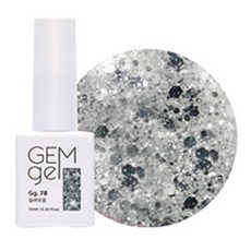 아이빛 네일아트 젬젤 컬러 젤네일, 78실버모음, 10ml, 1개