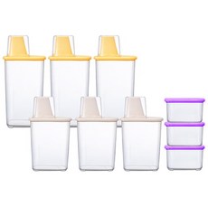 Xeonic 雜糧儲物盒組 3款, 混色