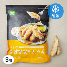 사옹원 통살 찹쌀 치킨스틱 (냉동), 720g, 3개