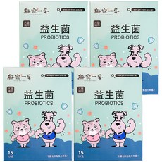FRESH PET FOOD 鮮寵一番 寵物保健益生菌 1.5g, 15包, 腸道健康, 4盒