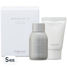 앙블랑 베이비 스킨케어 미니어처 세트 B, 50ml, 5세트