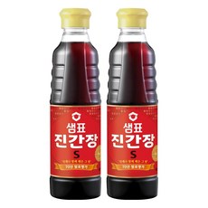 샘표 진간장 S, 500ml, 2개