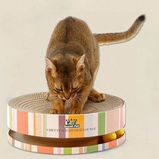 賽道貓抓板休憩座 + 貓薄荷, 混色, 1套