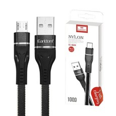 藝鬥士 防斷頭 尼龍扁線1米 安卓micro, EC-084, 顏色隨機, 1個