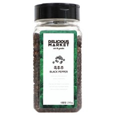 딜리셔스마켓 흑후추홀, 210g, 1개