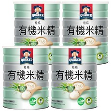 QUAKER 桂格 有機米精 4個月以上適用, 500g, 4罐