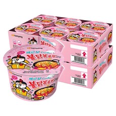 불닭볶음면 까르보 큰컵 105g, 12개