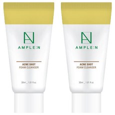 AMPLE N Acne Shot洗面乳, 30ml, 2個