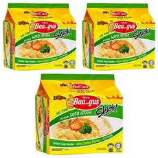 Ibumie 益福 貝卡 檸檬香茅湯味麵 經濟包 75g, 15包