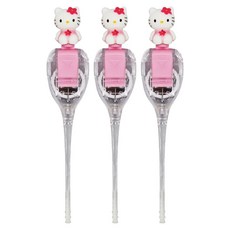 SMILE KIDS 嬰兒照明耳扒, Hello Kitty 造型, 柔軟矽膠材質, 1個, 3個
