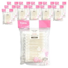 easy& Dalmoa 紙軸棉花棒, 100入, 12個