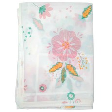 FANCY LIFE 洗衣機防塵罩, 白色花樣, 1個