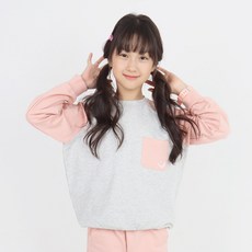 BI Junior 拉格蘭口袋玫瑰上下裝套組