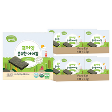 Pure Eat 孩童紫菜 Set 15g, 8盒, 無調味