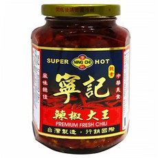 寧記 辣椒大王, 新鮮辣椒醬 390g, 1罐