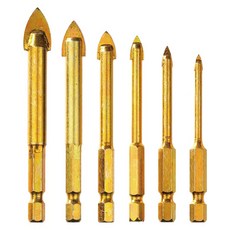 StanMan 玻璃磁磚鑽頭6件組, 1組