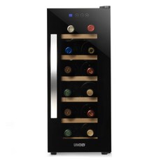 우놀드 프리미엄 와인셀러 12병, 검정, EA31EC-40-T
