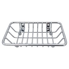 捦泰 304不鏽鋼肥皂架 ST3207T 壁掛/放置兩用 瀝水設計 浴室收納, 1個