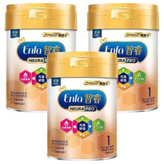 Mead Johnson 美強生 智睿1號嬰兒配方 0-12個月, 850g, 3罐