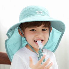 bay-b 嬰幼兒用防UV護頸Sunny寬簷遮陽帽