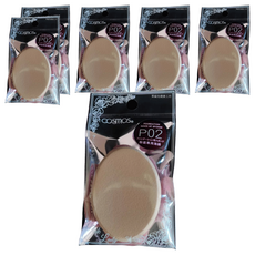 台灣 COSMOS 粉底專用海綿, P02, 6個