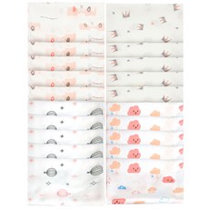 Avade 人物紗巾20片B款套裝