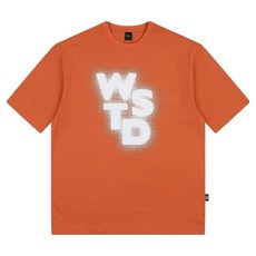 더블유스탠다드 남성용 통기성 WSTD 망점 로고 반팔 티셔츠 W4A64TCSS105