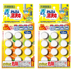 KOBAYASHI 小林製藥 排水孔水管疏通清潔錠, 三種香氣 輕鬆去汙 適用廚房/洗手台/浴室排水管, 日本製造, 66g, 2組