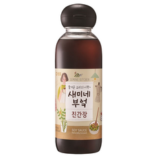 Semie-Kitchen 韓式濃醬油 100%自然發酵, 450ml, 1瓶