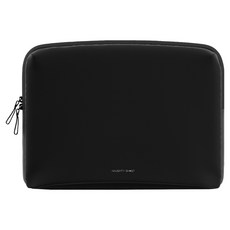 NAUGHTY GHOST 頑皮鬼 Pensive筆電收納內膽包 Macbook專用 防潑水抗震 內含配件口袋, 1個, 經典黑