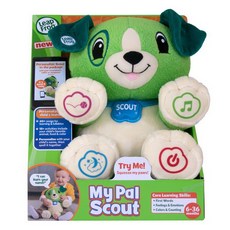 LeapFrog 跳跳蛙 學習玩具 我的寶貝狗, 綠色 + 白色, 1個