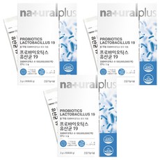 내츄럴플러스 프로바이오틱스 유산균 19, 60g, 3개