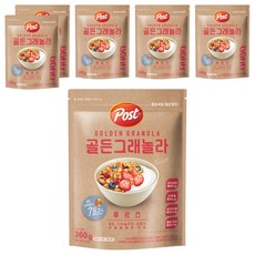 포스트 골든그래놀라 후르츠 시리얼, 360g, 6개