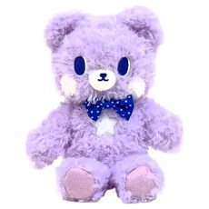Mother garden Rosette Bear 絨毛娃娃, 38cm, 紫色, 1個