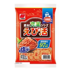 Sanko 三幸製菓 蝦仙貝 鹽味 11包, 83.6g, 1袋