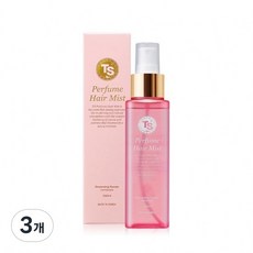 TS 퍼퓸 헤어미스트, 3개, 130ml
