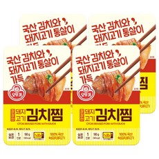 오뚜기 칼칼한 돼지고기김치찜, 180g, 4개