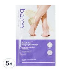 바렌 시어버터 슬리핑 힐 패치, 2매, 5개, 500mg