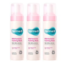 Derma B 女性弱酸性私密潔淨慕斯, 200ml, 3瓶