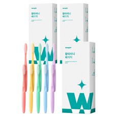 Wangta 迷你筒裝牙刷, 10入, 3個