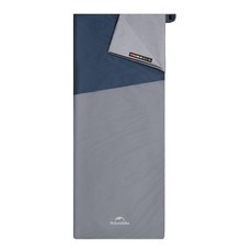 Naturehike 挪客 可拼接迷你信封睡袋 PL01 XL, 深藍色/淺藍色, 1個