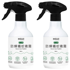 HUKUROU 福來朗 天然防蟑蟻蚊噴霧, 天然精油萃取, 500ml, 2瓶