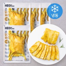 허닭 스팀 닭가슴살 슬라이스 카레맛 (냉동), 100g, 1개입, 4개