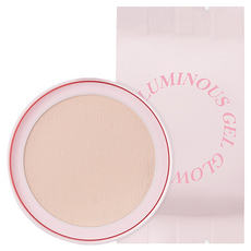 TONYMOLY 女神極光透亮氣墊粉餅替換芯, 01 Skin Beige, 1個