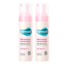Derma B 女性弱酸性私密潔淨慕斯, 200ml, 2瓶